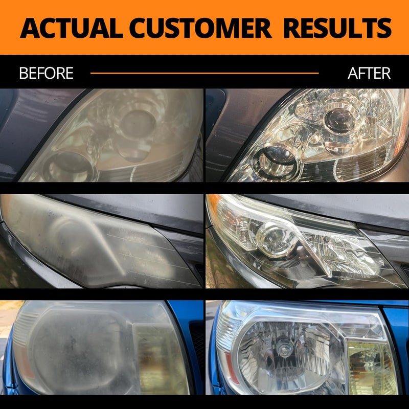 CERAKOTEÂ® Ceramic Headlight Restoration Professional Detailer Pack (20 Ceramic Wipes) - Brings Headlights Back to Like New Condition - Step 3 Only - Image 5